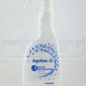 Aqvitox 500ml mit Zerstäuber zur Reinigung und Desinfektion von Wunden